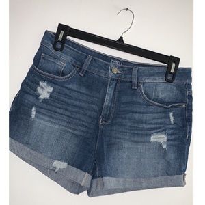 Time and Tru Jean Shorts